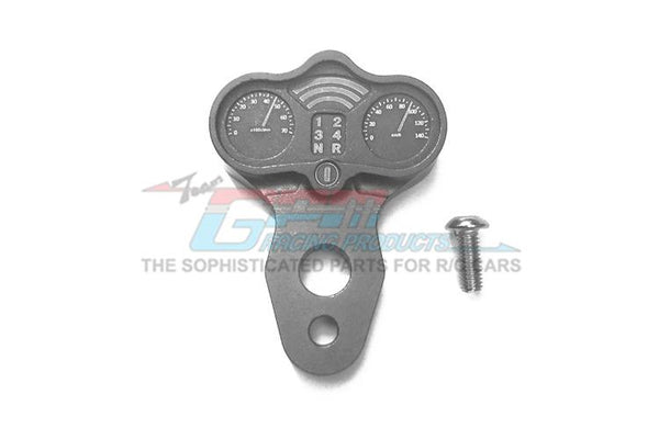 Tamiya T3-01 Dancing Rider Trike Aluminum Tree Cap Stabilizer With Speedo -2Pc Set Gray Silver