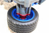Tamiya T3-01 Dancing Rider Trike Aluminum Rear Axle Adapters - 1Pr Set Orange