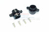 Tamiya T3-01 Dancing Rider Trike Aluminum Rear Axle Adapters - 1Pr Set Black