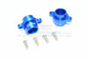 Tamiya T3-01 Dancing Rider Trike Aluminum Rear Axle Adapters - 1Pr Set Blue