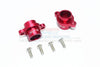 Tamiya T3-01 Dancing Rider Trike Aluminum Rear Axle Adapters - 1Pr Set Red