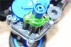 Tamiya T3-01 Dancing Rider Trike Aluminum Rear Axle Adapters ( Enclosed Design) - 1Pr Set Blue