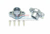 Tamiya T3-01 Dancing Rider Trike Aluminum Rear Axle Adapters ( Enclosed Design) - 1Pr Set Gray Silver
