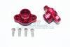 Tamiya T3-01 Dancing Rider Trike Aluminum Rear Axle Adapters ( Enclosed Design) - 1Pr Set Red