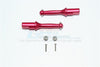 Tamiya T3-01 Dancing Rider Trike Aluminum Rear Wheel Shaft - 1Pr Set Red