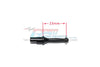 Tamiya T3-01 Dancing Rider Trike Spring Steel Rear Wheel Shaft - 1Pr Set