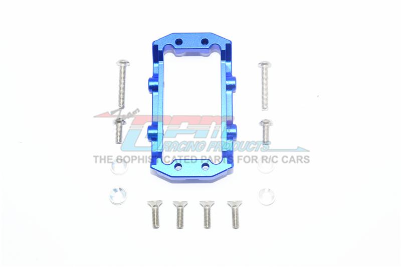 Tamiya T3-01 Dancing Rider Trike Aluminum Servo Mount -1Pc Set Blue