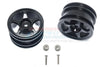 Tamiya T3-01 Dancing Rider Trike Aluminum Rear Wheel (5 Poles Design) - 1Pr Set Black