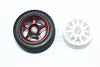 Tamiya T3-01 Dancing Rider Trike Rear Wheel Sst-Screw With Anti-Rattle Washer - 4Pc Set Original Color