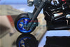 Tamiya T3-01 Dancing Rider Trike Aluminum Front Wheel (6 Poles Design) -1Pc Set Orange