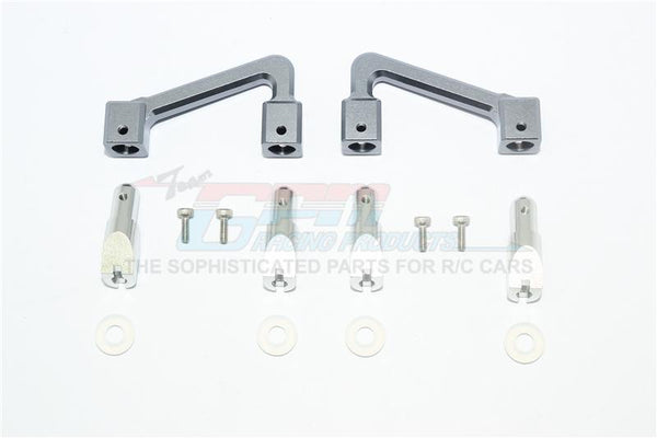 Tamiya T3-01 Dancing Rider Trike Aluminum Body Mount & Stabilizer - 14Pc Set Gray Silver