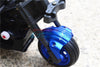 Tamiya T3-01 Dancing Rider Trike Aluminum Front Skid Plate For Front Wheel - 1Pc Set Orange