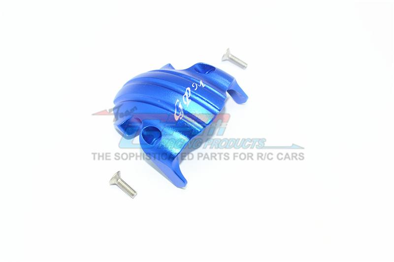 Tamiya T3-01 Dancing Rider Trike Aluminum Front Skid Plate For Front Wheel - 1Pc Set Blue