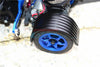 Tamiya T3-01 Dancing Rider Trike Aluminum Rear Fender With Hex Adapter (+3mm) - 12Pc Set Black