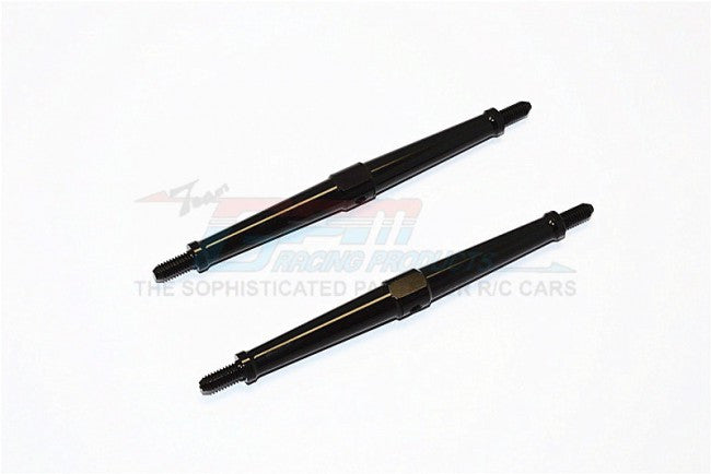 Aluminum 4mm Clockwise And Anticlockwise Turnbuckles (Total Length 102mm - Both Side Thread 9.5mm) - 1Pr Black