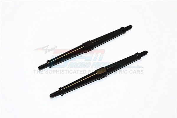 Aluminum 4mm Clockwise And Anticlockwise Turnbuckles (Total Length 102mm - Both Side Thread 9.5mm) - 1Pr Black