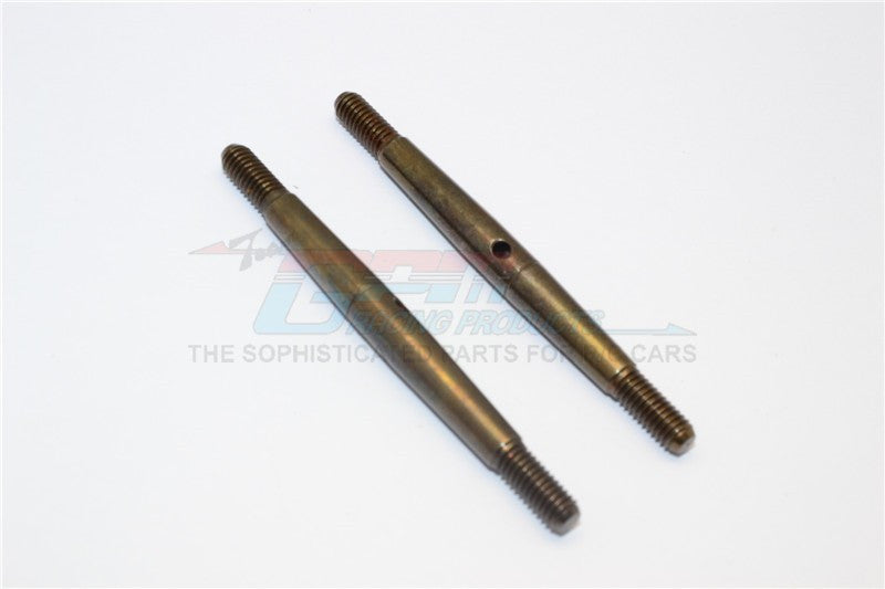 Spring Steel 4mm Clockwise And Anticlockwise Turnbuckles (Total Length 65mm - Both Side Thread 9mm, Body 47mm) - 1Pr 