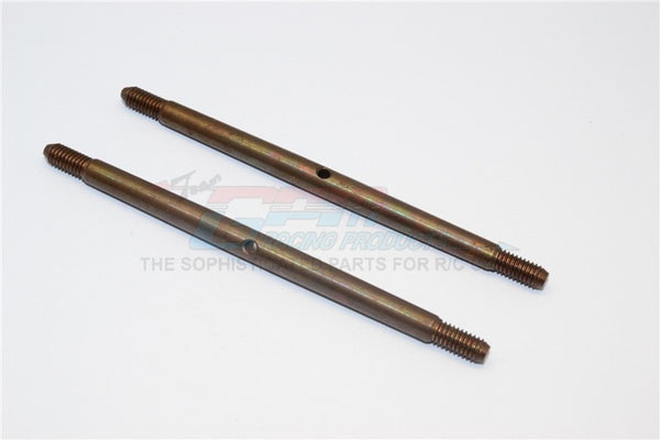 Spring Steel 4mm Clockwise And Anticlockwise Turnbuckles (Total Length 85mm - Both Side Thread 9.5mm, Body 66mm) - 1Pr 