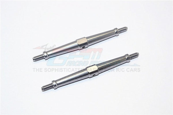 Aluminum 4mm Clockwise And Anticlockwise Turnbuckles (Total Length 86.5mm - Both Side Thread 9.5mm) - 1Pr 