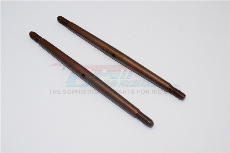 Spring Steel 4mm Clockwise And Anticlockwise Turnbuckles (Total Length 95mm - Both Side Thread 9mm, Body 76mm) - 1Pr 