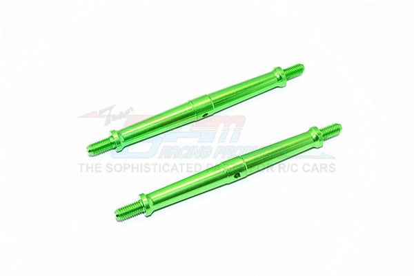 Aluminum 5mm Clockwise And Anticlockwise Turnbuckles (Total Length 101mm - Both Side Thread 11mm) - 1Pr Green