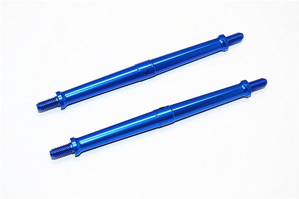 Aluminum 5mm Clockwise And Anticlockwise Turnbuckles (Total Length 117mm - Both Side Thread 11mm) - 1Pr Blue