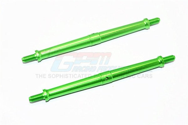 Aluminum 5mm Clockwise And Anticlockwise Turnbuckles (Total Length 117mm - Both Side Thread 11mm) - 1Pr Green