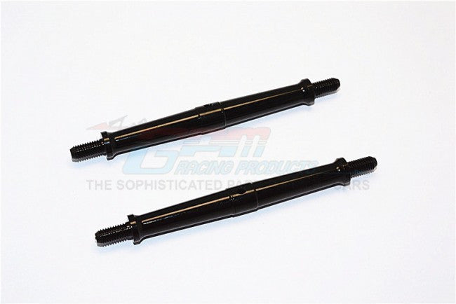 Aluminum 5mm Clockwise And Anticlockwise Turnbuckles (Total Length 96mm - Both Side Thread 11mm) - 1Pr Black