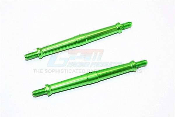 Aluminum 5mm Clockwise And Anticlockwise Turnbuckles (Total Length 96mm - Both Side Thread 11mm) - 1Pr Green