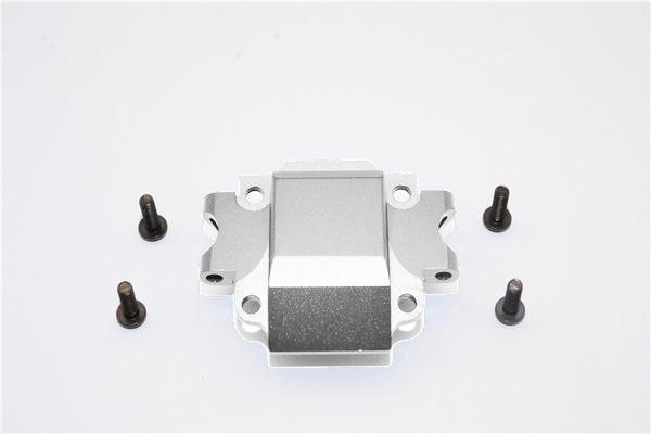 Tamiya TA01 / TA02 / M1025 HUMMER Aluminum Front Gear Box (Bottom) Part - 1Pc Set Silver