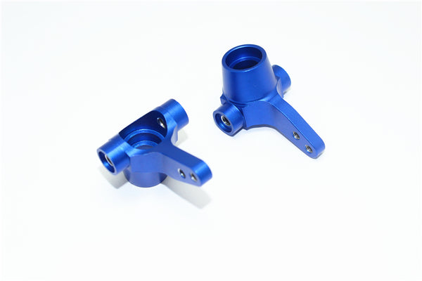 Tamiya TA01 Aluminum Front Knuckle Arm Set - 1Pr Blue