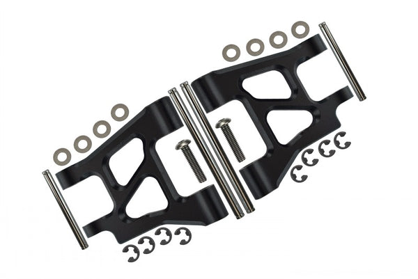 Tamiya TA02 Upgrade Parts Aluminum Front Arm Set - 1Pr Black