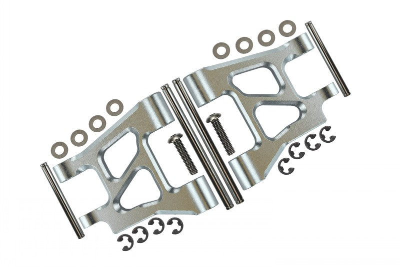 Tamiya TA02 Aluminum Front Arm Set - 1Pr Silver