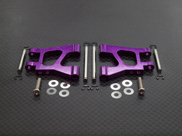 Tamiya TA02 Aluminum Front Arm Set - 1Pr Purple