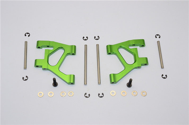 Tamiya TA02 Aluminum Rear Lower Arm Set - 1Pr Green