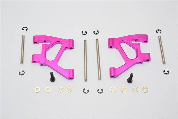 Tamiya TA02 Aluminum Rear Lower Arm Set - 1Pr Pink