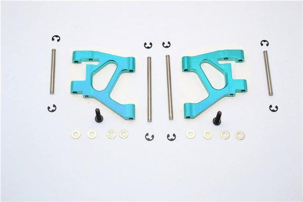 Tamiya TA02 Aluminum Rear Lower Arm Set - 1Pr Sky Blue