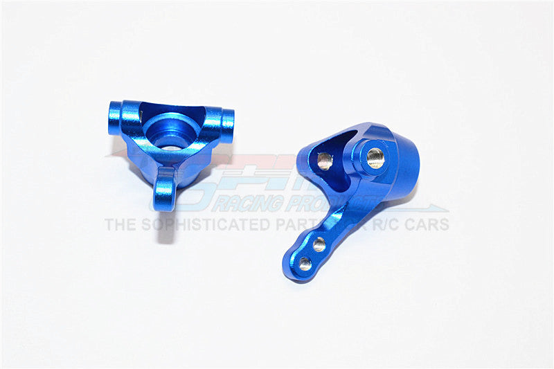 Tamiya TA02T Aluminum Front Knuckle Arm - 1Pr Blue