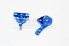 Tamiya TA02T Aluminum Front Knuckle Arm - 1Pr Blue