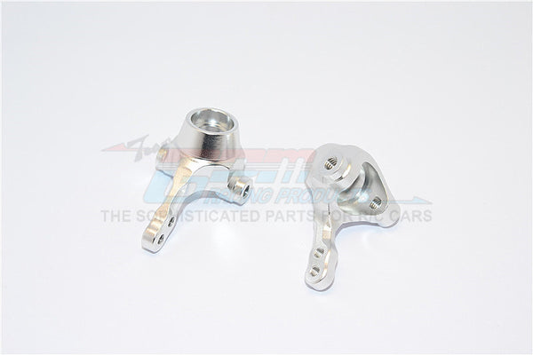 Tamiya TA02T Aluminum Front Knuckle Arm - 1Pr Silver