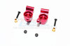 Tamiya TA02T Aluminum Rear Knuckle Arm - 1Pr Set Red