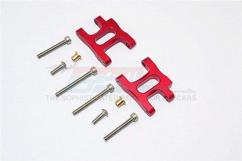 Tamiya TA02T Aluminum Front Suspension Arm - 1Pr Set Red