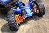 Tamiya TA02T Aluminum Front Suspension Arm - 1Pr Set Blue