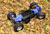 Tamiya TA02T Aluminum Front Suspension Arm - 1Pr Set Blue