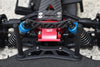 Aluminum Front Or Rear Gear Box Cover For Tamiya 1/10 4WD TA08 PRO 58693 - 9Pc Set Red