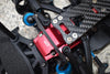 Aluminum Front Or Rear Gear Box Cover For Tamiya 1/10 4WD TA08 PRO 58693 - 9Pc Set Red