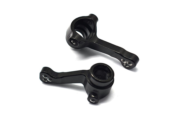 Aluminum Front Or Rear Knuckle Arms For Tamiya 1/10 4WD TA08 PRO 58693 - 2Pc Set Black