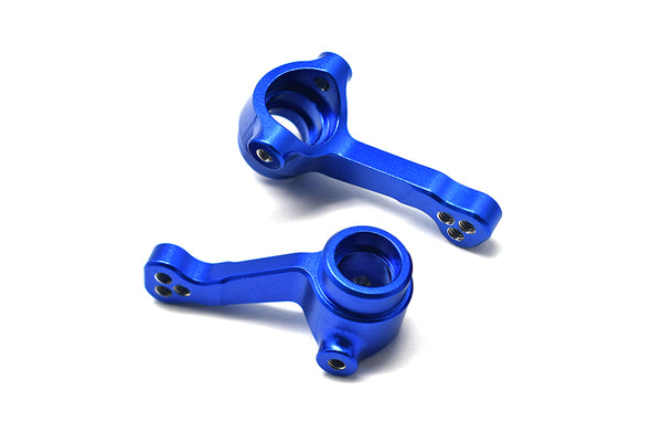Aluminum Front Or Rear Knuckle Arms For Tamiya 1/10 4WD TA08 PRO 58693 - 2Pc Set Blue