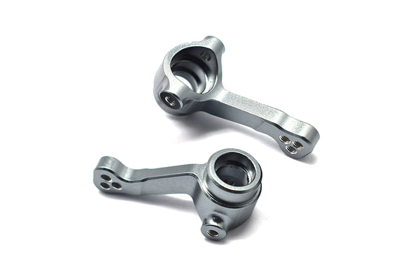 Aluminum Front Or Rear Knuckle Arms For Tamiya 1/10 4WD TA08 PRO 58693 - 2Pc Set Gray Silver