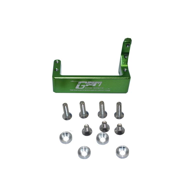 Aluminum Servo Mount For Tamiya 1/10 4WD TA08 PRO 58693 - 12Pc Set Green